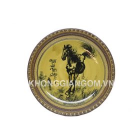 Đĩa trang trí Mã Đáo Thành Công