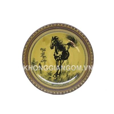 Đĩa trang trí Mã Đáo Thành Công