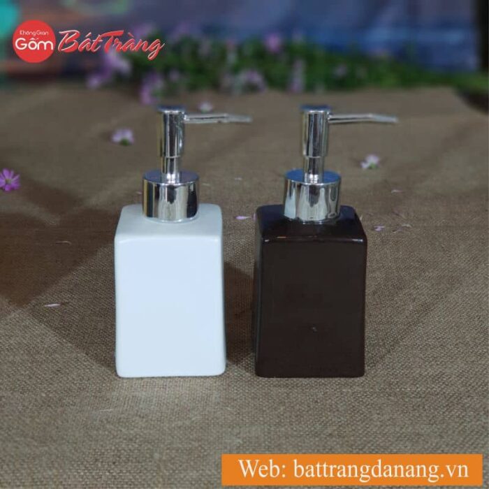 Bình sứ chữ nhật