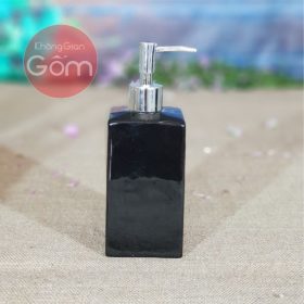 Bình sứ vuông cao Bát Tràng