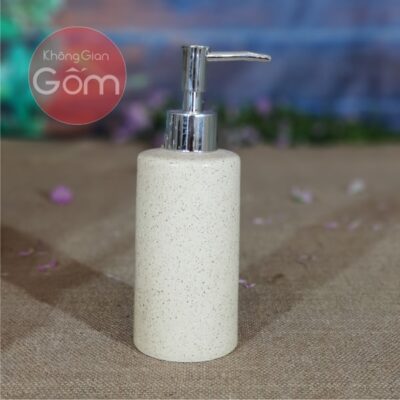 Bình sứ trụ tròn