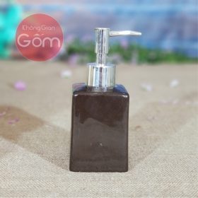 Bình sứ chữ nhật Bát Tràng cỡ bé