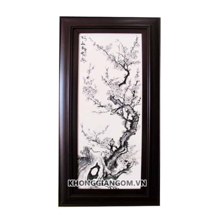 Bộ tranh tứ quý xuân hạ thu đông thủy mặc - Ảnh 5
