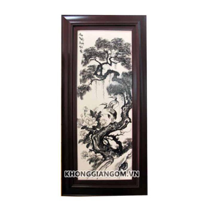 Bộ tranh tứ quý xuân hạ thu đông thủy mặc - Ảnh 2