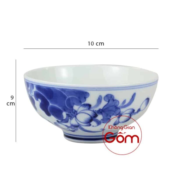 Bát cơm vẽ sen - Hình ảnh 3