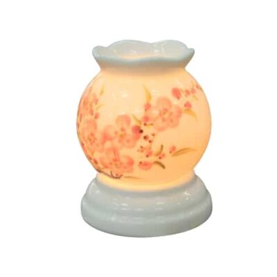 Đèn xông tinh dầu mini hoa đào