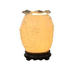 ĐÈn xông tinh dầu bom sen nổi