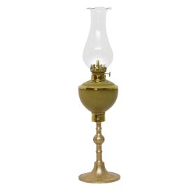 Đèn dầu thờ Bát Tràng chân đồng họa tiết khắc nổi BT-ĐT12