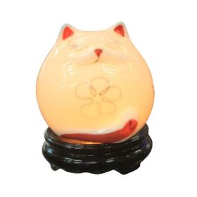 Đèn xông tinh dầu điện mèo béo