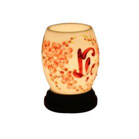 Mẫu Đèn Tinh Dầu Vẽ Thư Pháp Chữ Lộc