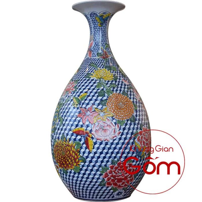 Tỳ bà 70 nạo nổi 3D phú quý cát tường - Hình ảnh 2
