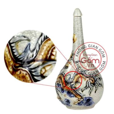 Nậm rượu men rạn