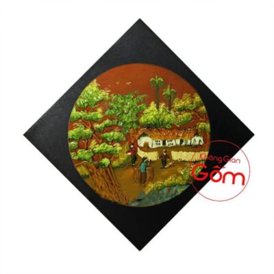 tranh dong que gom bat trang