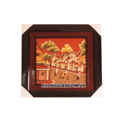 Tranh gốm Đường phố cổ