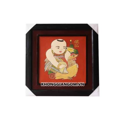 Tranh gốm Đông Hồ - Vinh Hoa