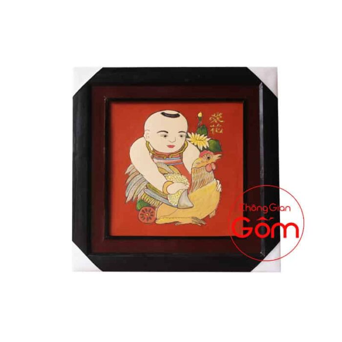 Tranh gốm Đông Hồ - Vinh Hoa - Ảnh 4