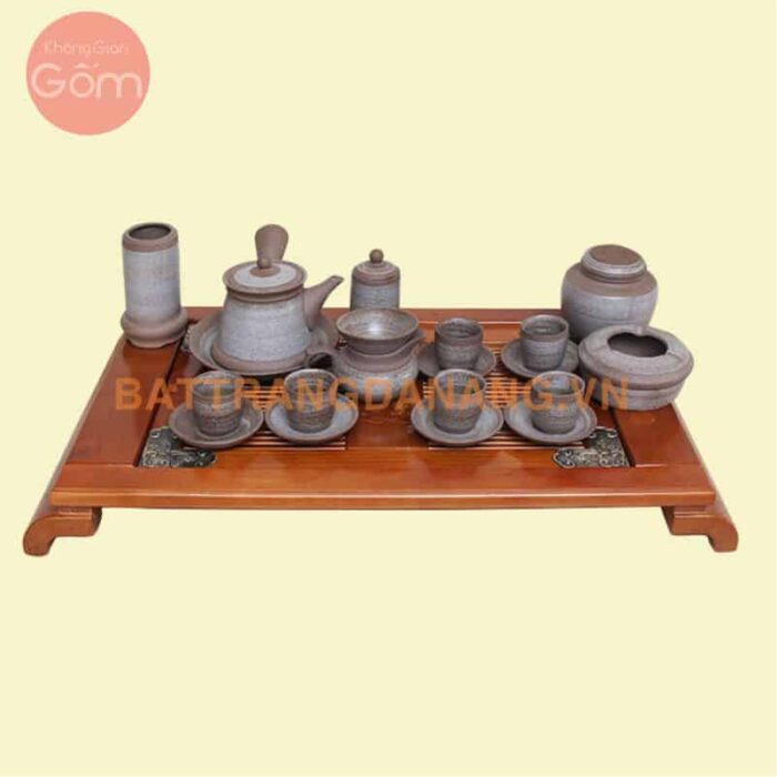 Bộ ấm trà Bát Tràng