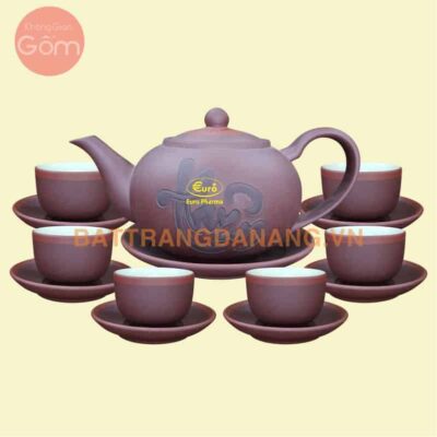 Bộ ấm trà Bát Tràng - KGG10