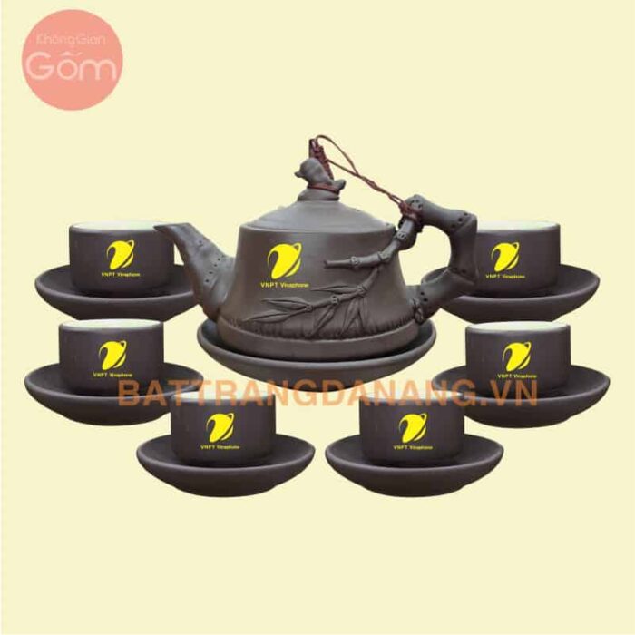 Bộ ấm trà Bát Tràng - KGG14