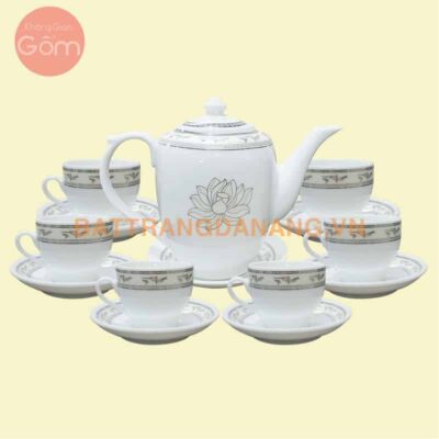 Bộ ấm trà Bát Tràng - KGG28