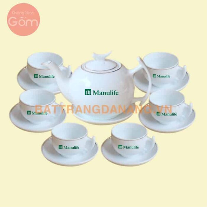 Bộ ấm trà Bát Tràng - KGG29