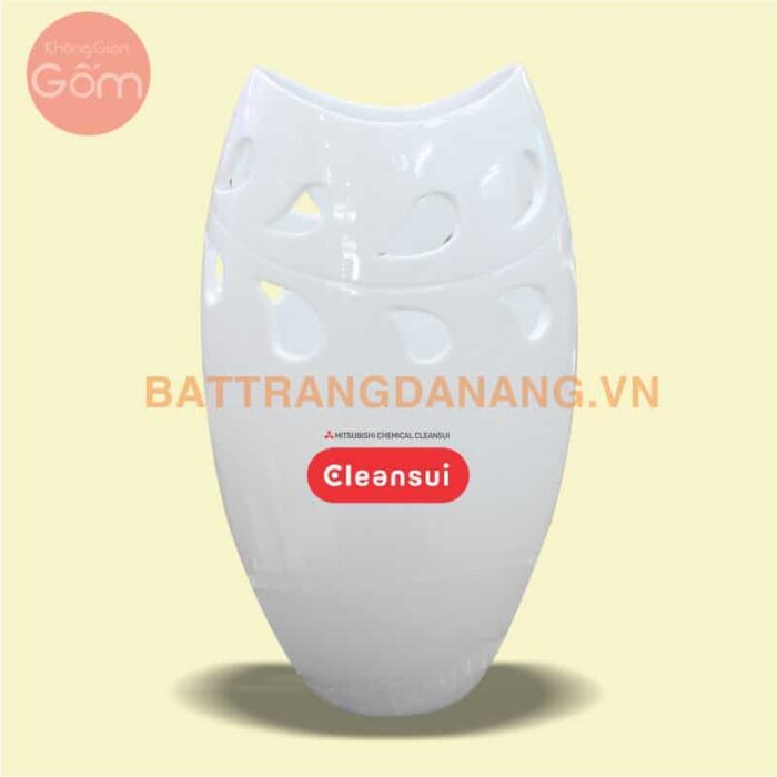 Bình hoa sứ Bát Tràng KGG19 in logo