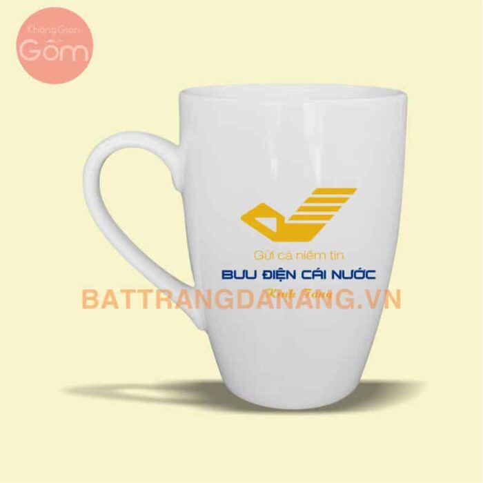 Cốc sứ Bát Tràng in logo KGG07