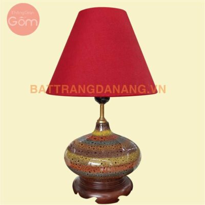 Đèn ngủ gốm sứ Bát Tràng