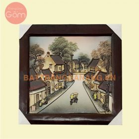 Tranh sứ Phố cổ Hà Nội