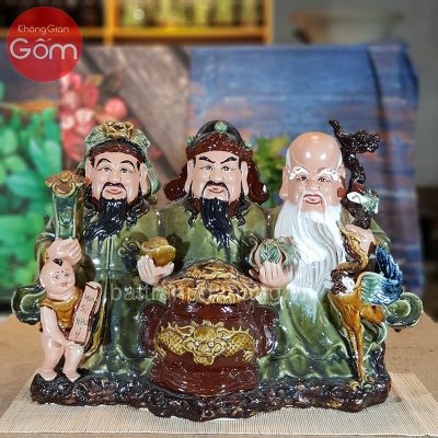 Tượng tam đa liền Phúc Lộc Thọ