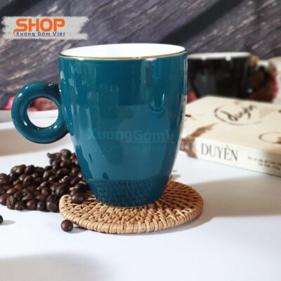 Tách đựng cafe latte sứ cao cấp