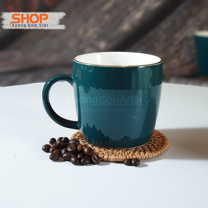 Cốc sứ uống nước cao cấp đẹp