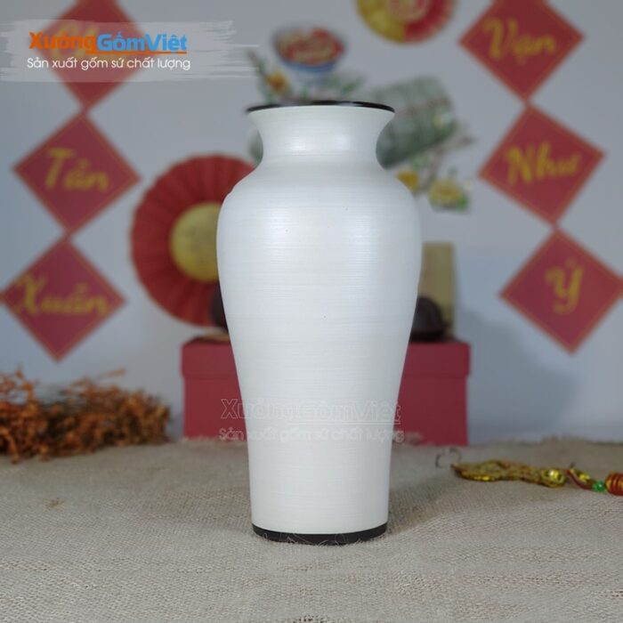 Lọ cắm hoa đẹp vẽ đào