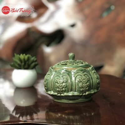 Lư xông trầm bằng gốm sứ đẹp