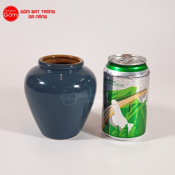Lu uống bia sứ Bát Tràng 400ml
