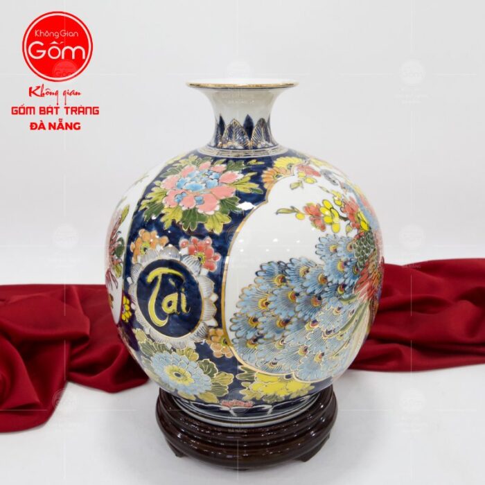 binh-hut-loc-ve-vang-24k-bo-khung-nhi-canh-chim-muon-ngan-hoa-vinh-hoa-phu-quy-cao-30cm (2)