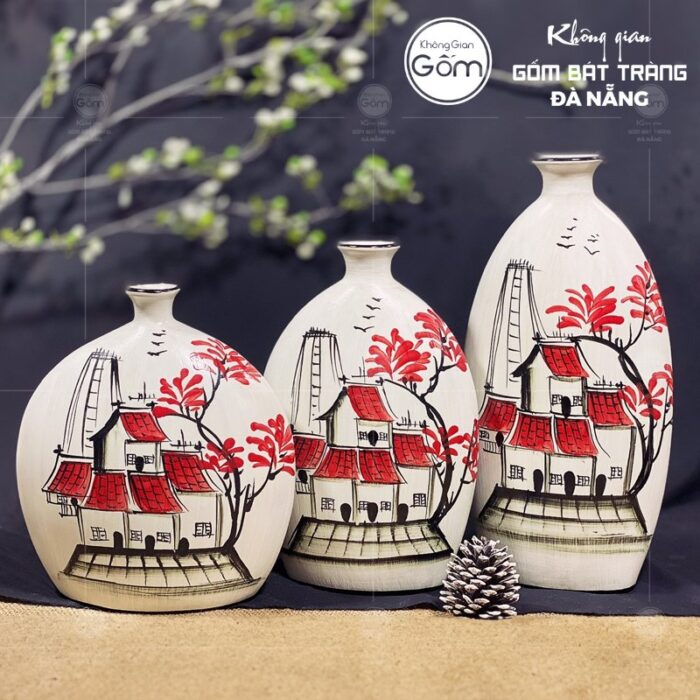 bo-3-binh-hoa-gom-su-decor-mau-vang-hoa-tiet-pho-co