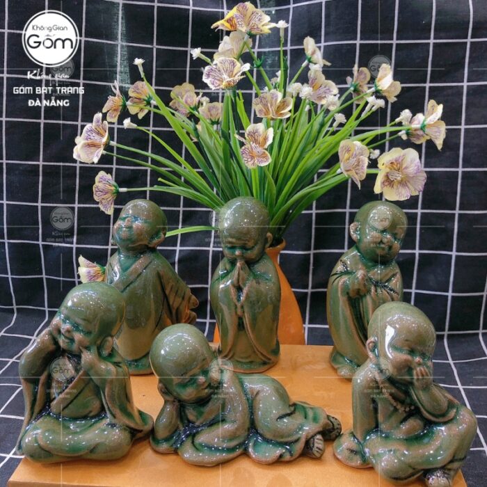 bo-6-chu-tieu-an-nhien-gom-su-bat-trang-mau-xanh-luc