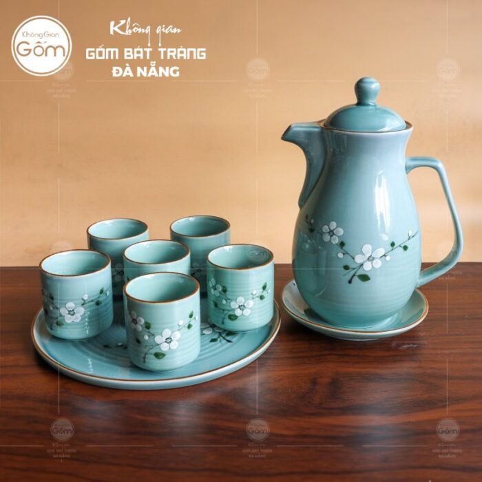 bo-binh-ly-gom-su-bat-trang-men-lam-ngoc-hoa-tiet-hoa-dao-trang