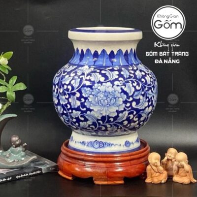 binh-hoa-gom-su-bat-trang-dang-vo-tron-ve-hoa-phu-dung-kin-lo