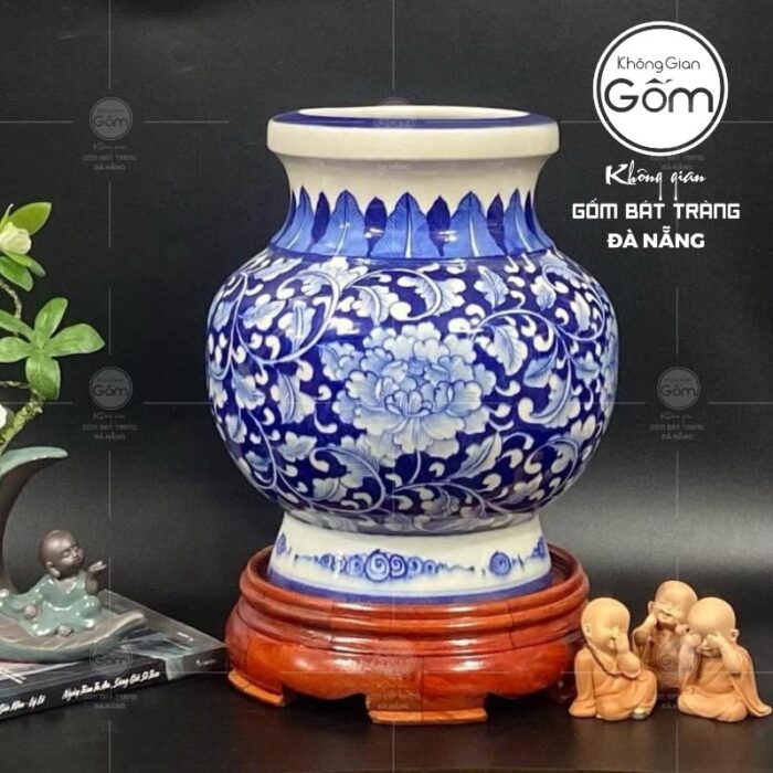 binh-hoa-gom-su-bat-trang-dang-vo-tron-ve-hoa-phu-dung-kin-lo