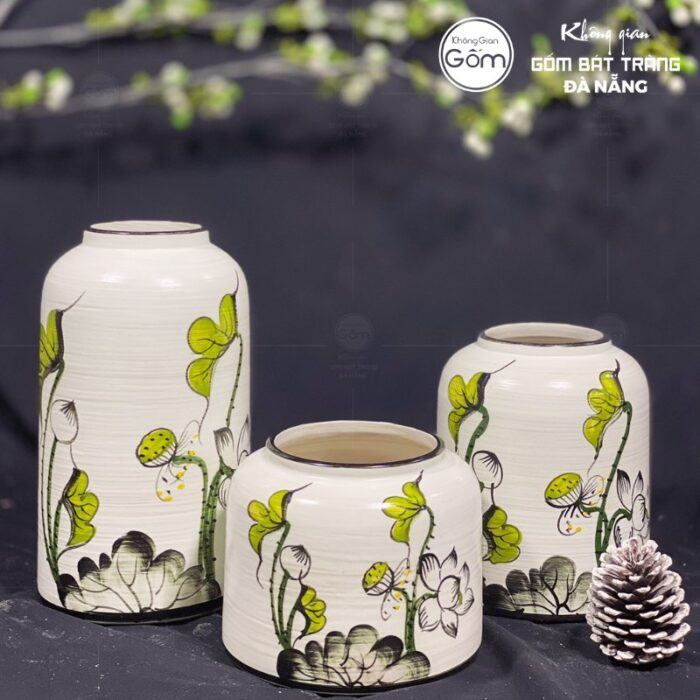 bo-3-lo-hoa-gom-su-bat-trang-dang-long-chim-hoa-sen-trang