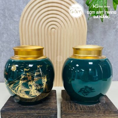 hu-dung-tra-gom-su-dang-tron-mau-xanh-coban-hoa-tiet-thuan-buom-xuoi-gio