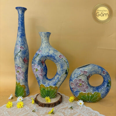 bo-binh-decor-ve-hoa-sen-mau-xanh-dam-1