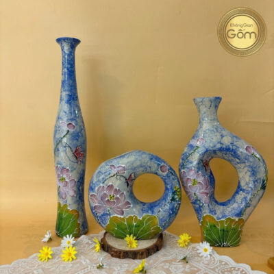 bo-binh-decor-ve-hoa-sen-mau-xanh-dam-2
