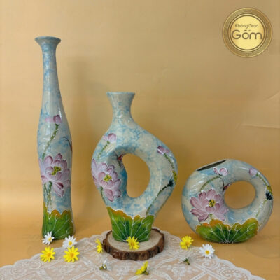 bo-binh-decor-ve-hoa-sen-mau-xanh-nhat-2
