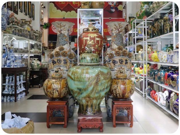Bộ sưu tập gốm sứ Bát Tràng cao cấp