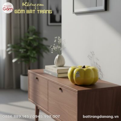 Góc trang trí hiện đại trong căn hộ kiểu Việt N...