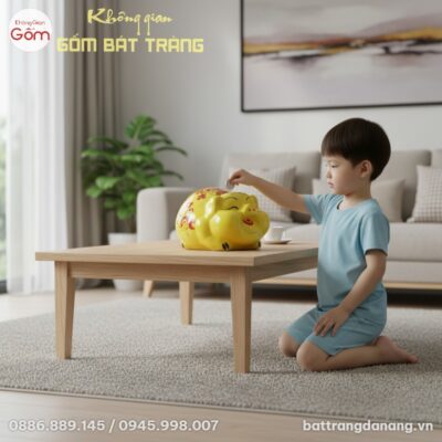 Trong một phòng khách hiện đại của gia đình Việ...