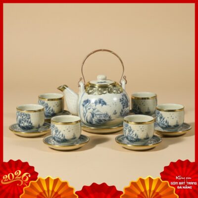 Ấm chén Bát Tràng